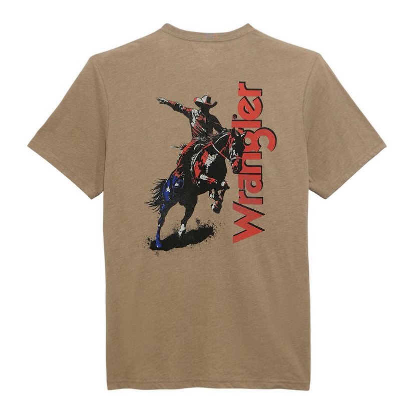Star Spangled Rodeo Back Graphic T-Shirt