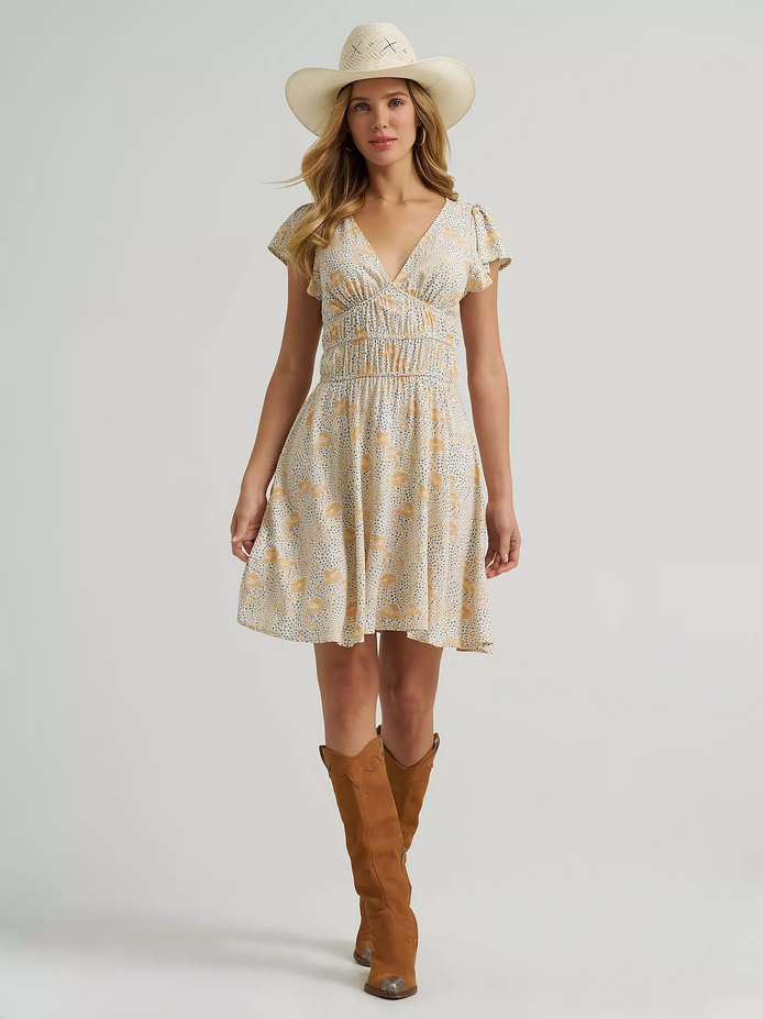 Women's Wrangler Tiered Bodice Dress