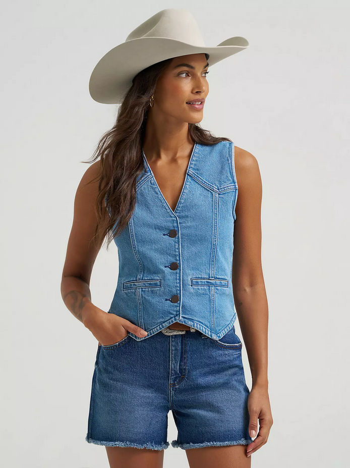 Women's Wrangler Denim Vest