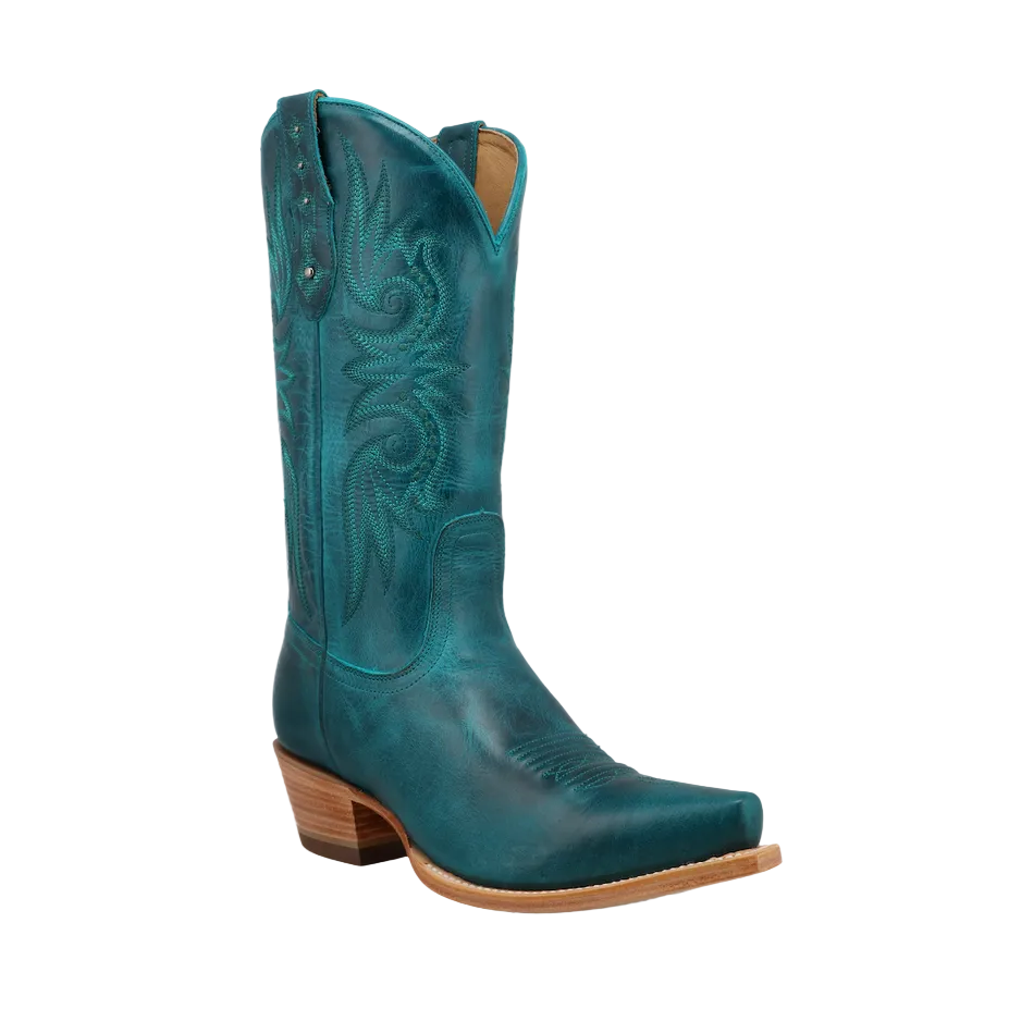 Paradise Western Boot Laguna Blue | Howell Western Wear