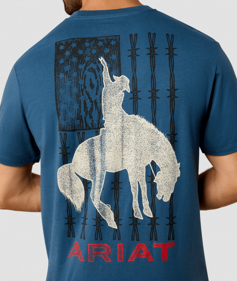 Ariat Flag Bronco Classic Fit T-Shirt