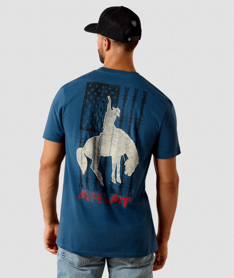 Ariat Flag Bronco Classic Fit T-Shirt