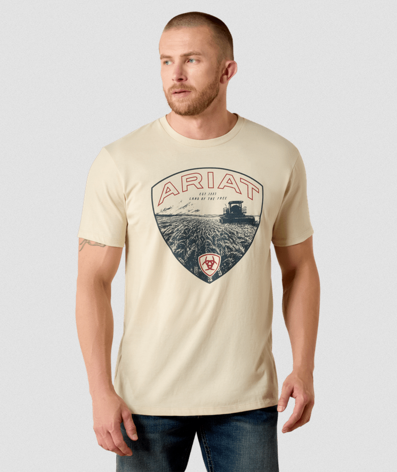Ariat Land of the Free Farm Shield Classic Fit T-Shirt
