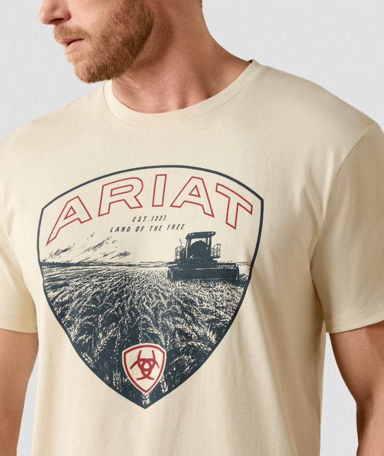 Ariat Land of the Free Farm Shield Classic Fit T-Shirt