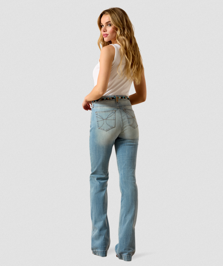 High Rise Marnie Slim Trouser Jeans