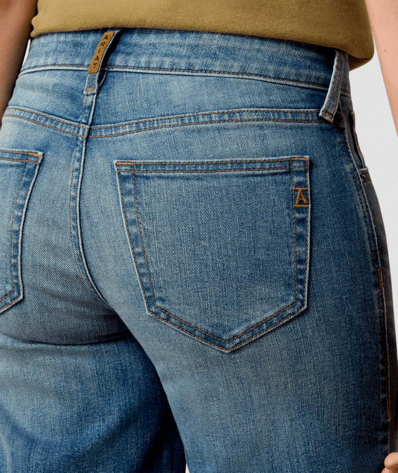Perfect Rise Jazmine Wide Leg Crop Jeans