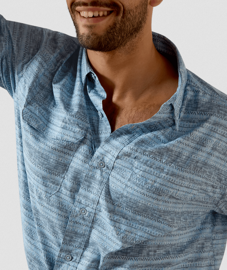 Printed VentTEK Outbound Classic Fit Shirt