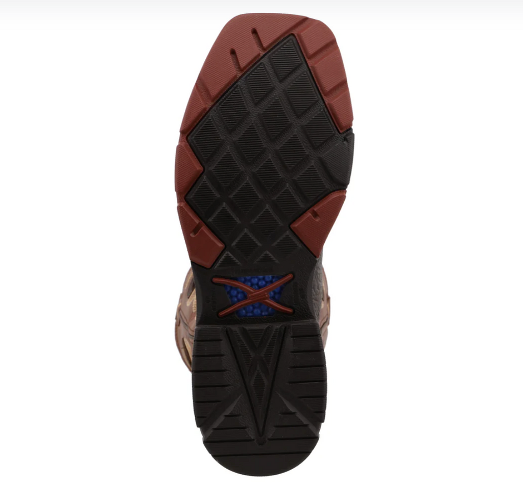 12" Waterproof Western Work Boot