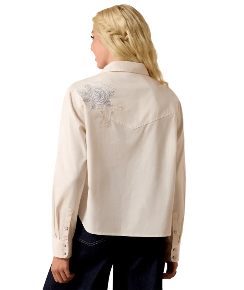 Ashville Embroidered Snap Shirt