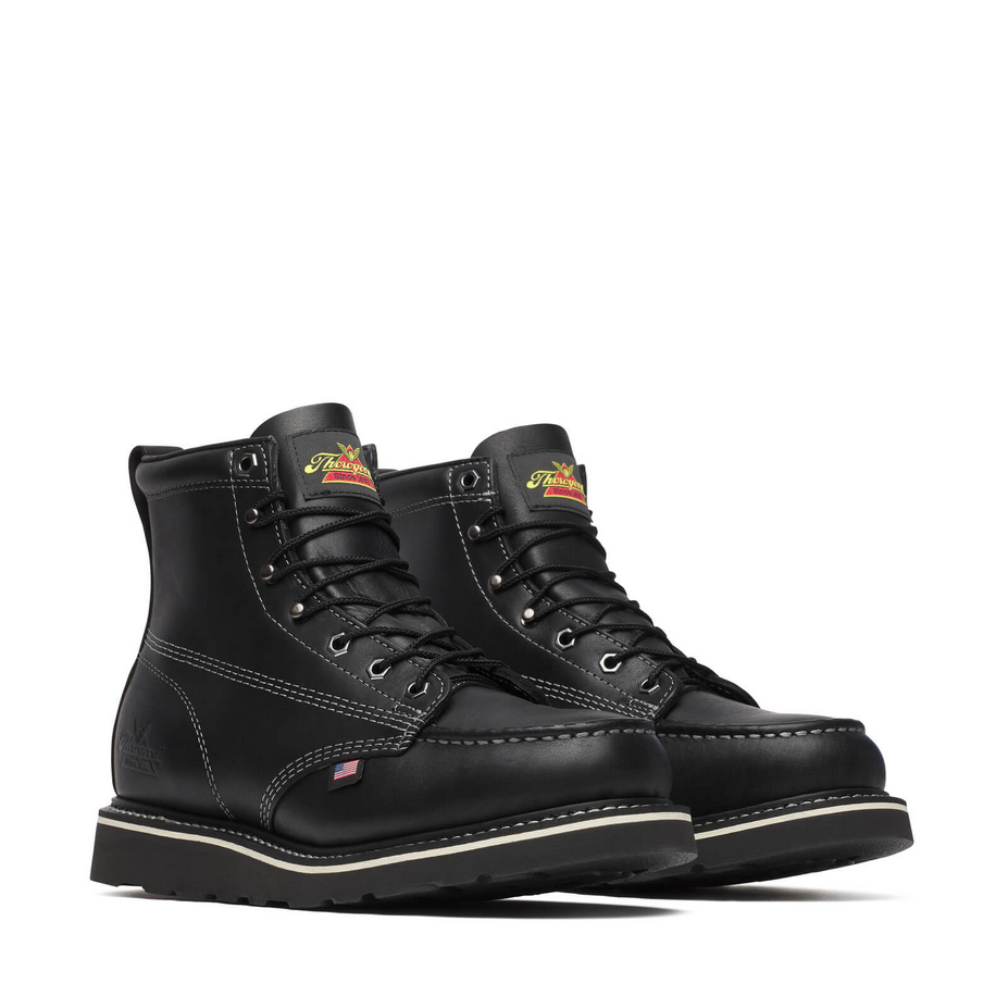 Midnight Series 6″ Black Moc Toe