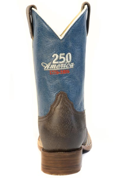 Kids 250 USA Vintage Western Boots