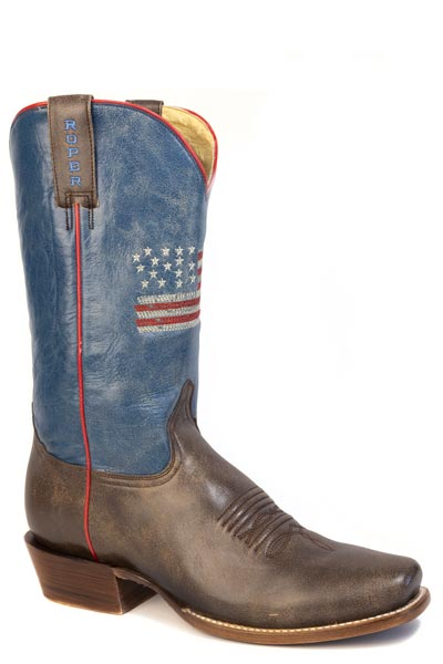 Mens 250 USA Vintage Western Boot