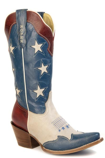 Womens 250 USA Vintage Western Boot