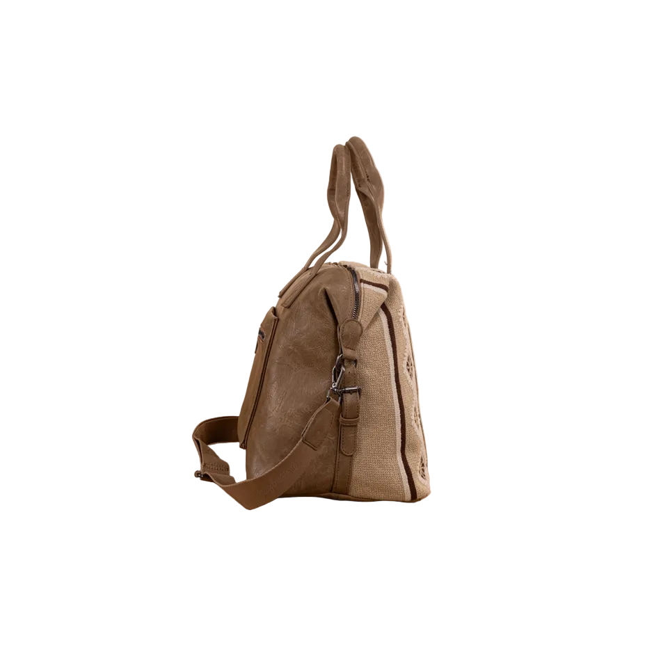 Wrangler Southwestern Print Duffle Bag - Khaki