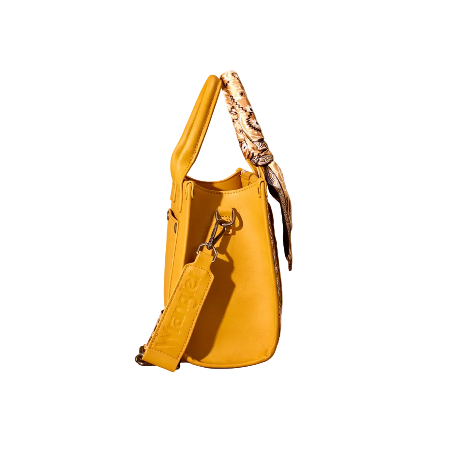 Wrangler Bandana Paisley Tote - Yellow