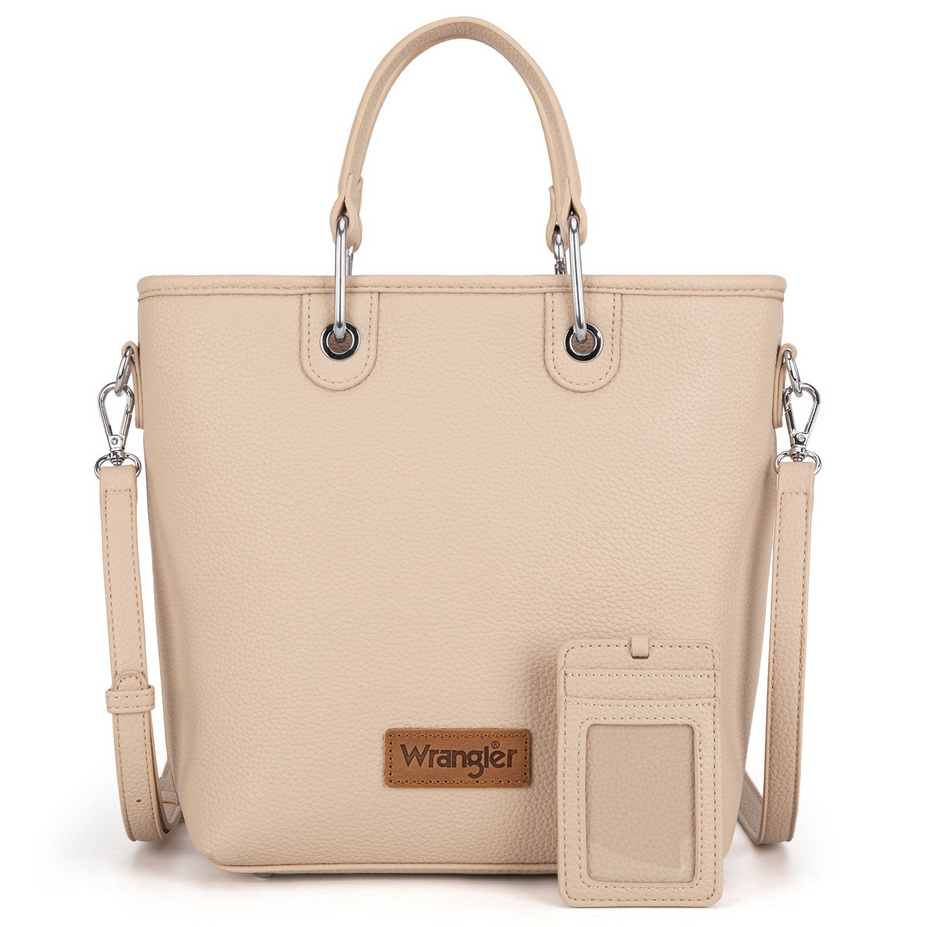 Wrangler Top Handle Tote/Crossbody - Tan