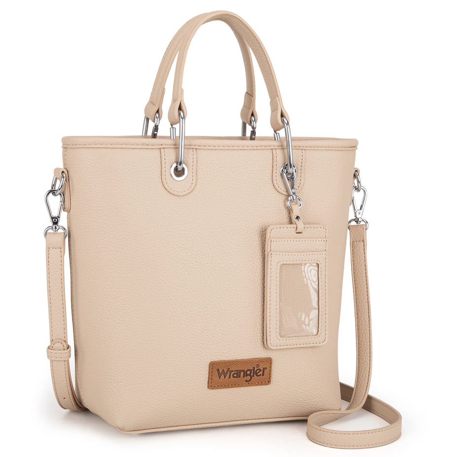 Wrangler Top Handle Tote/Crossbody - Tan