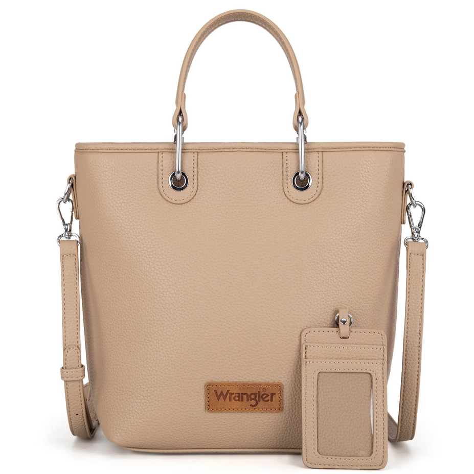 Wrangler Top Handle Tote/Crossbody - Khaki