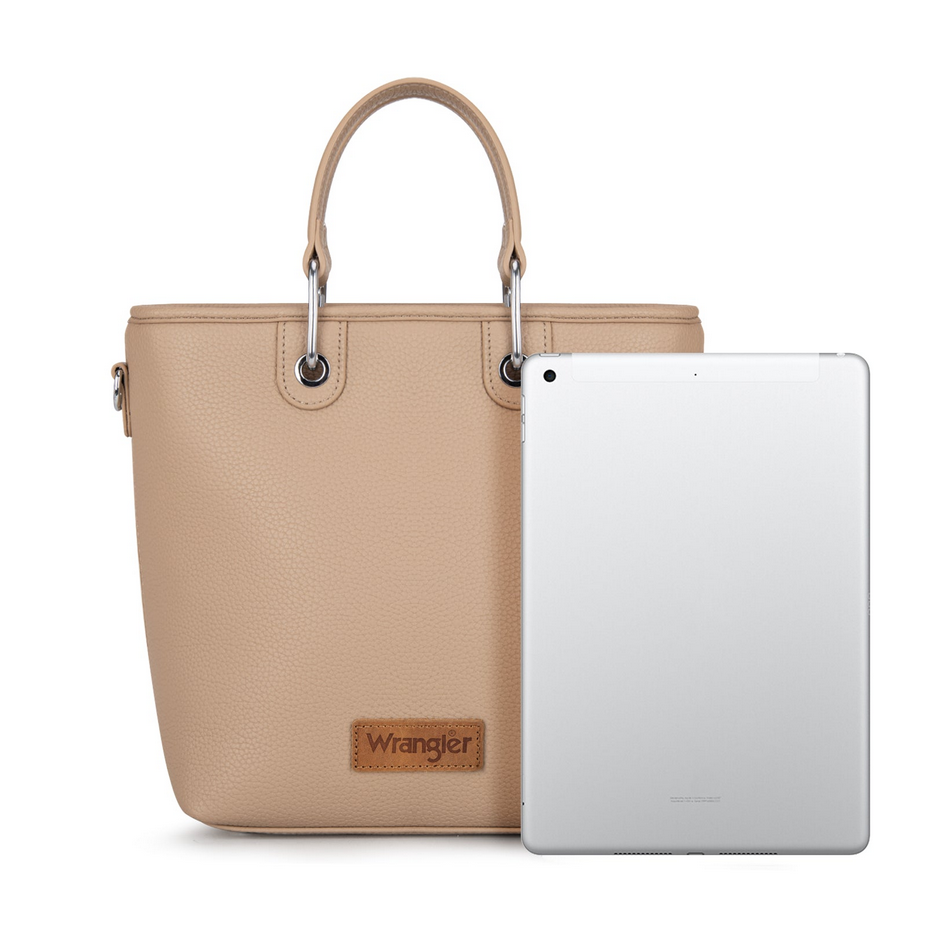 Wrangler Top Handle Tote/Crossbody - Khaki