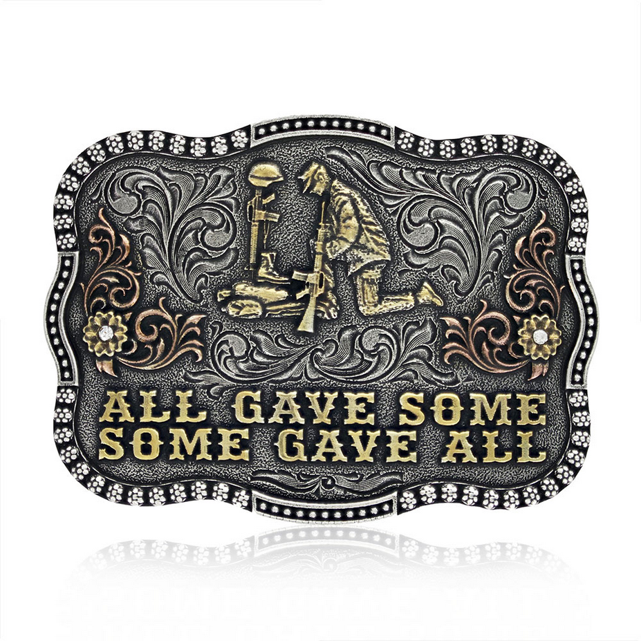 All Gave Some Remembrance Attitude Belt Buckle