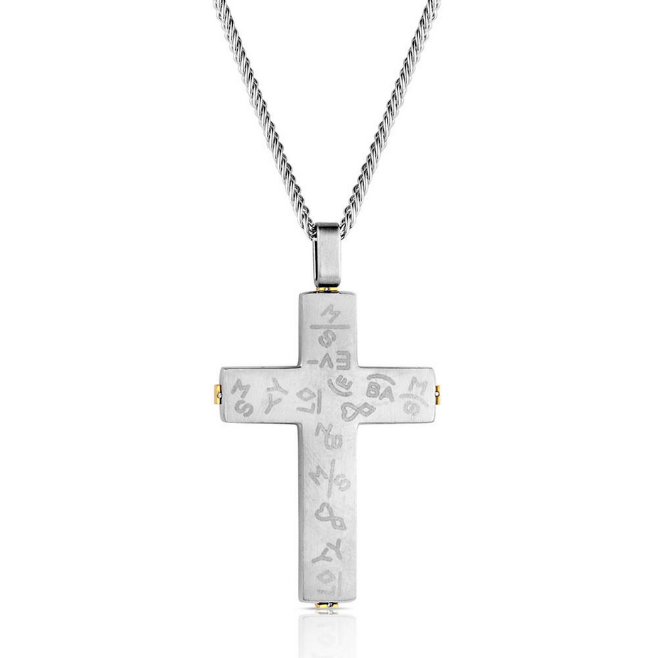 Golden Points Cross Necklace