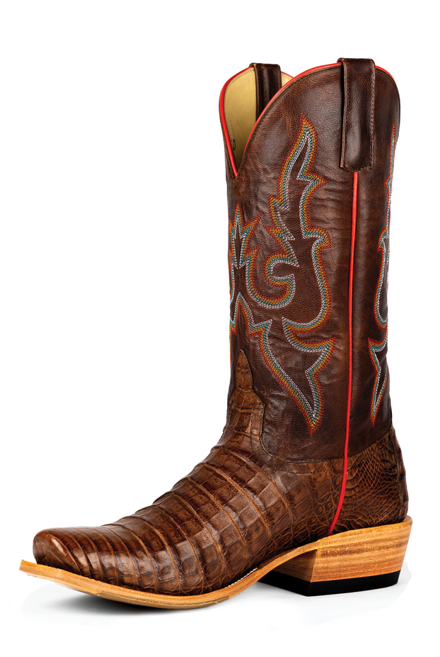 HP9511 Post Oak Caiman Bone Explosion Boot