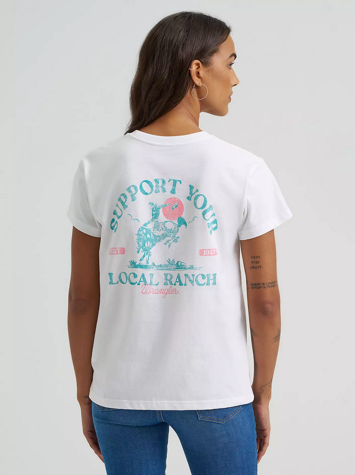 Women's Local Ranch Retro Regular Fit Tee