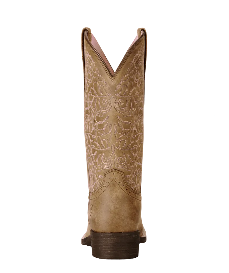 Round Up Remuda Wide Square Toe Western Boot