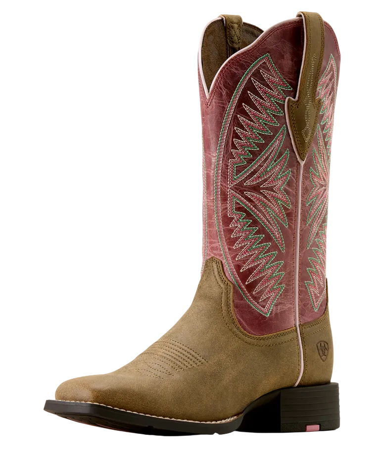 Round Up Ruidoso Wide Square Toe Western Boot