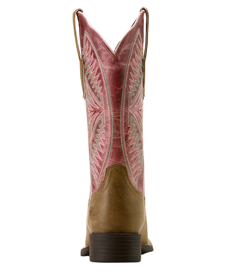 Round Up Ruidoso Wide Square Toe Western Boot
