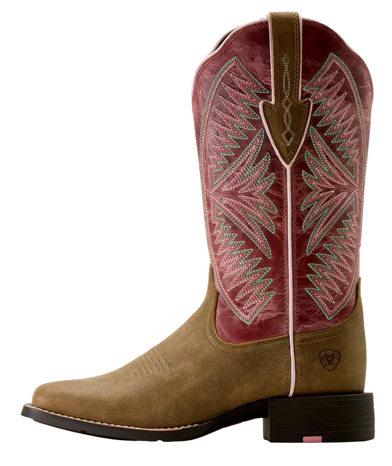 Round Up Ruidoso Wide Square Toe Western Boot