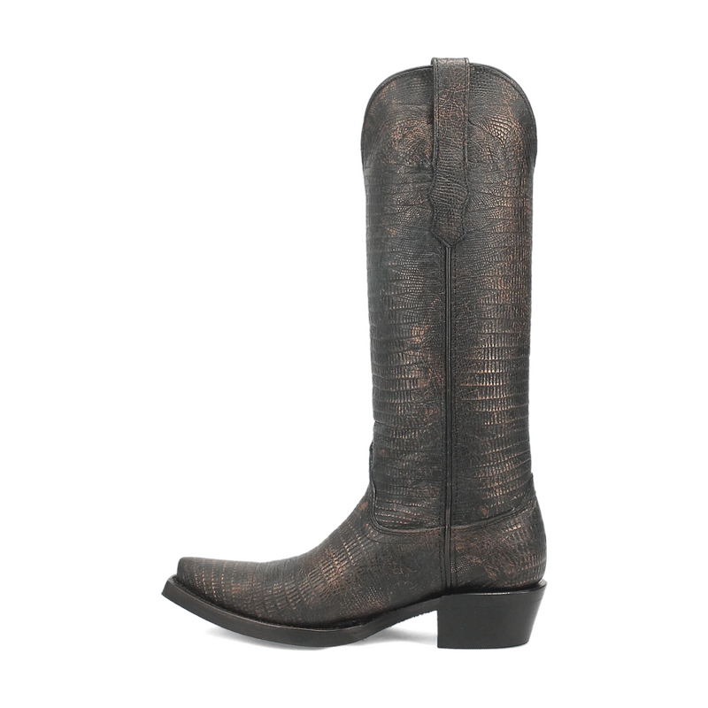 Athena Lizard Print Boot