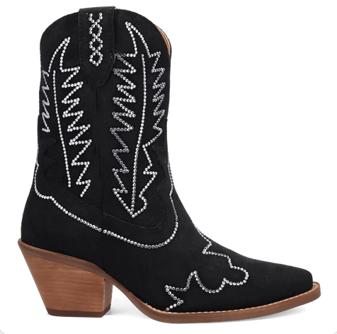 Tiny Pony Suede Leather Bootie