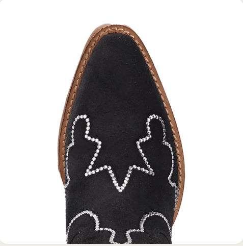 Tiny Pony Suede Leather Bootie
