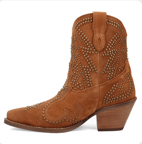 Dingo Seein Stars Suede Leather Bootie