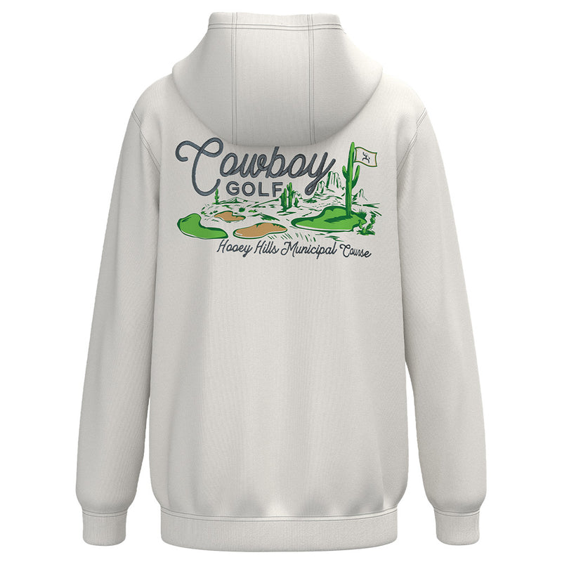 Hooey Hills Men's Whitecap Grey Hoody with Multi Color Logo