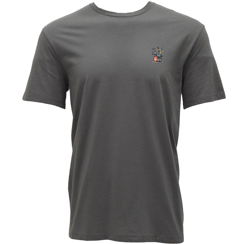 "Prison Rodeo" T-shirt Grey w/Multi Color Rodeo Graphic