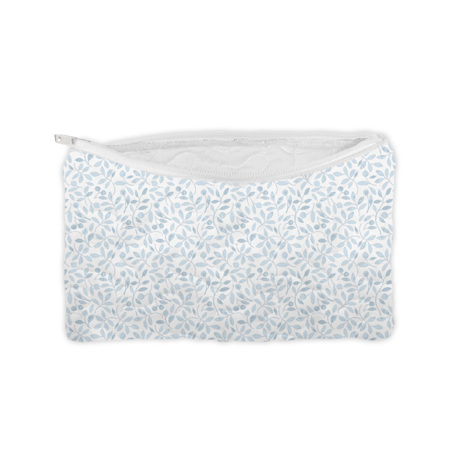 Ida Mae Home Small Quilted Makeup Bag