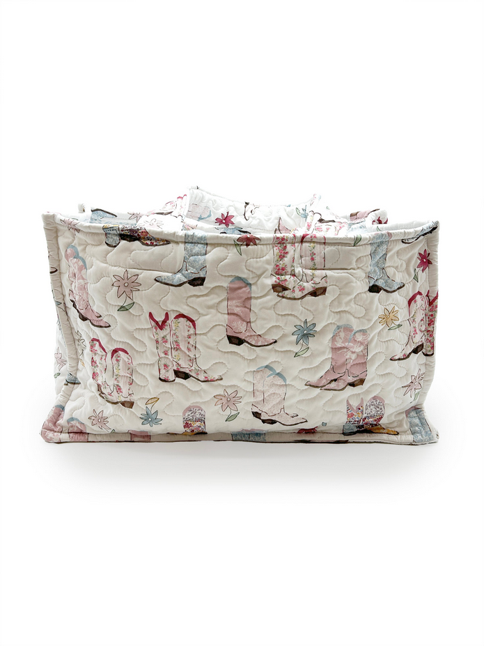 Ida Mae Home Quilted Tote Bag