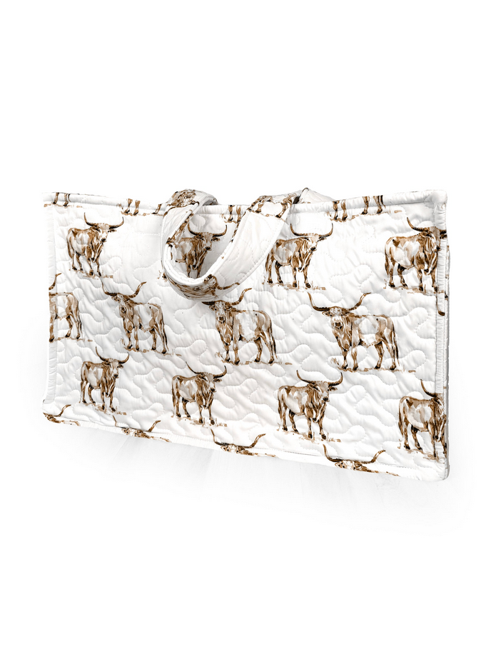 Ida Mae Home Quilted Tote Bag