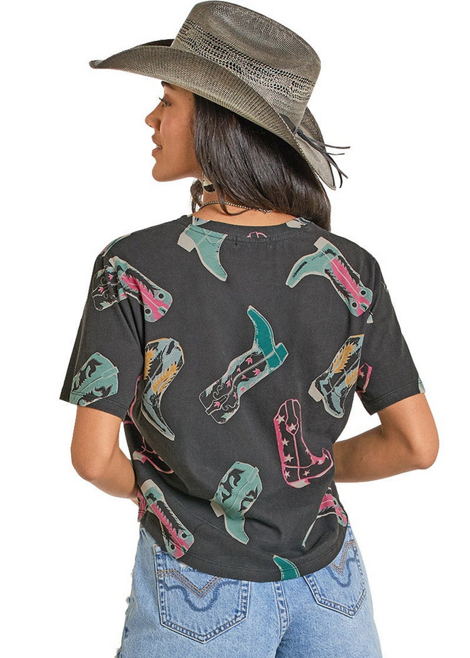 Boot Print Graphic Tee