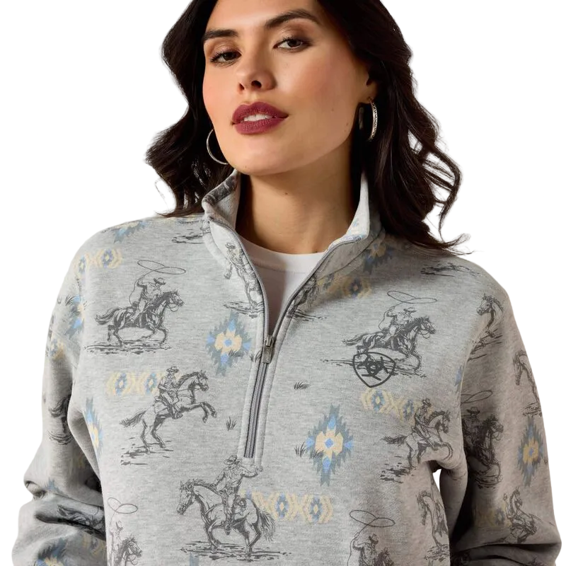 Sapphire 1/2 Zip Sweatshirt