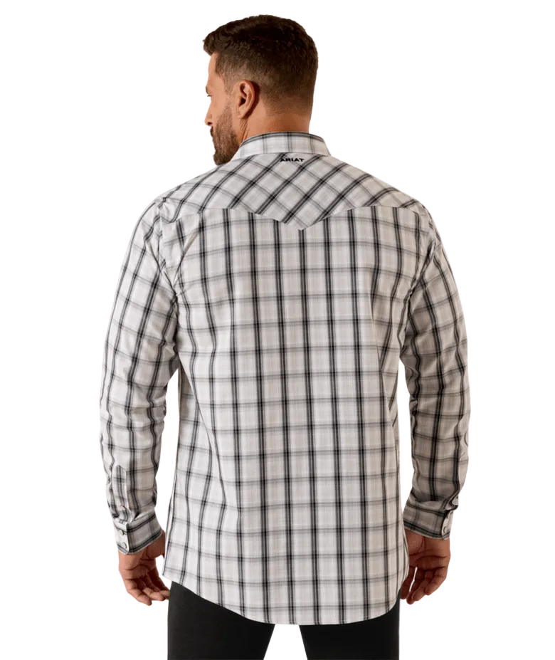 Wrinkle Free Ari Fitted Snap Shirt