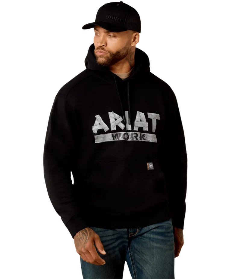 Rebar Lightweight Duct Logo Hoodie