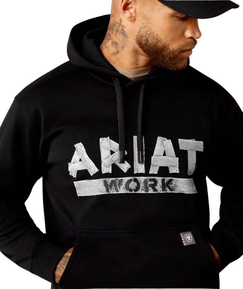 Rebar Lightweight Duct Logo Hoodie
