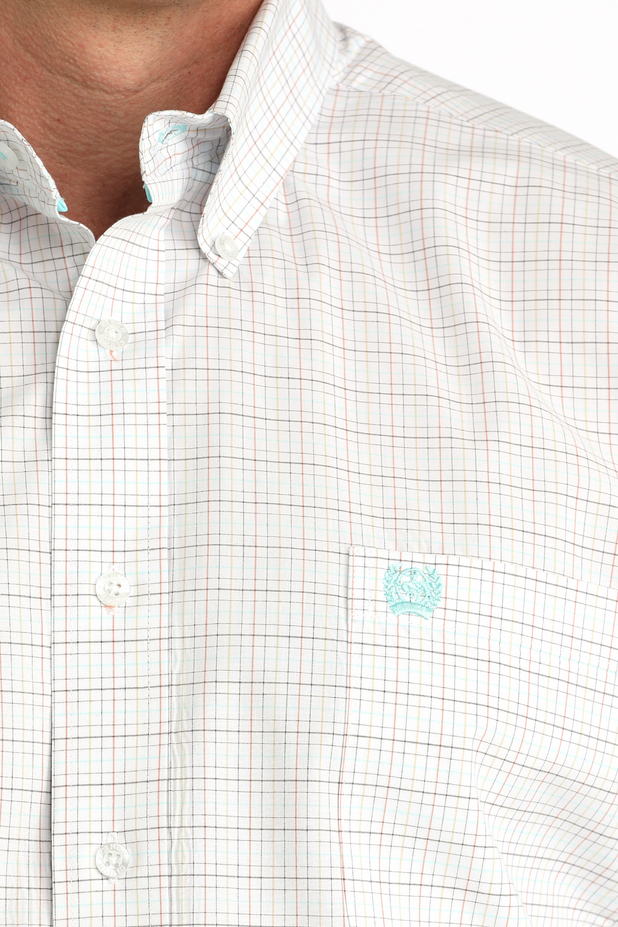 Men's Classic Fit Button-Down Western Shirt