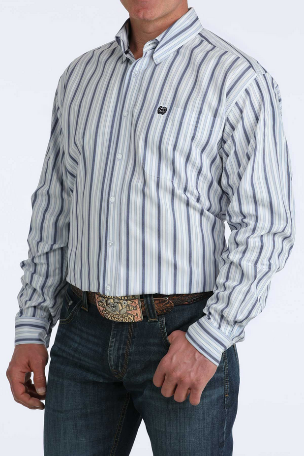 Men's Classic Fit Button-Down Western Shirt