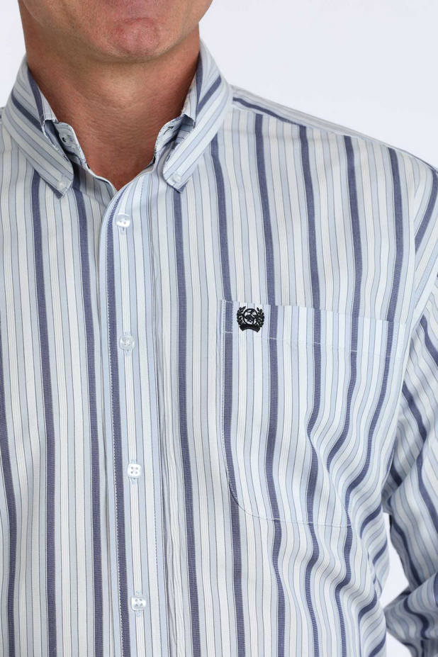 Men's Classic Fit Button-Down Western Shirt