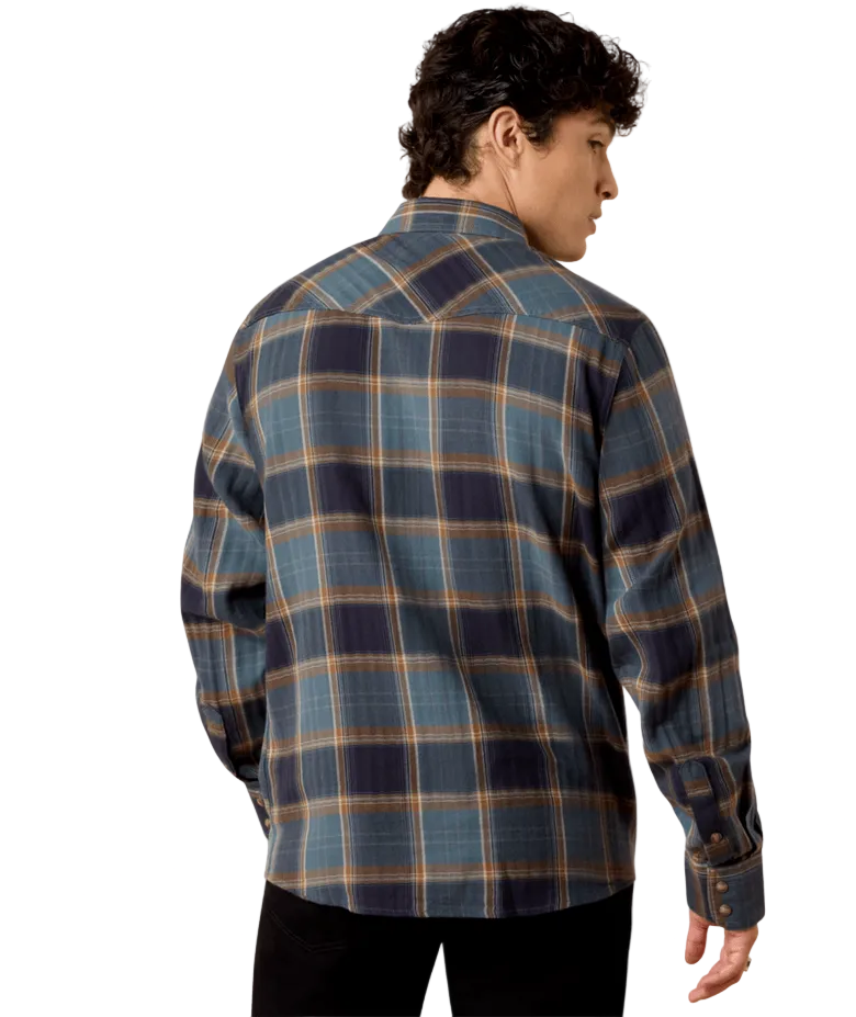 Retro Harbert Fitted Snap Shirt
