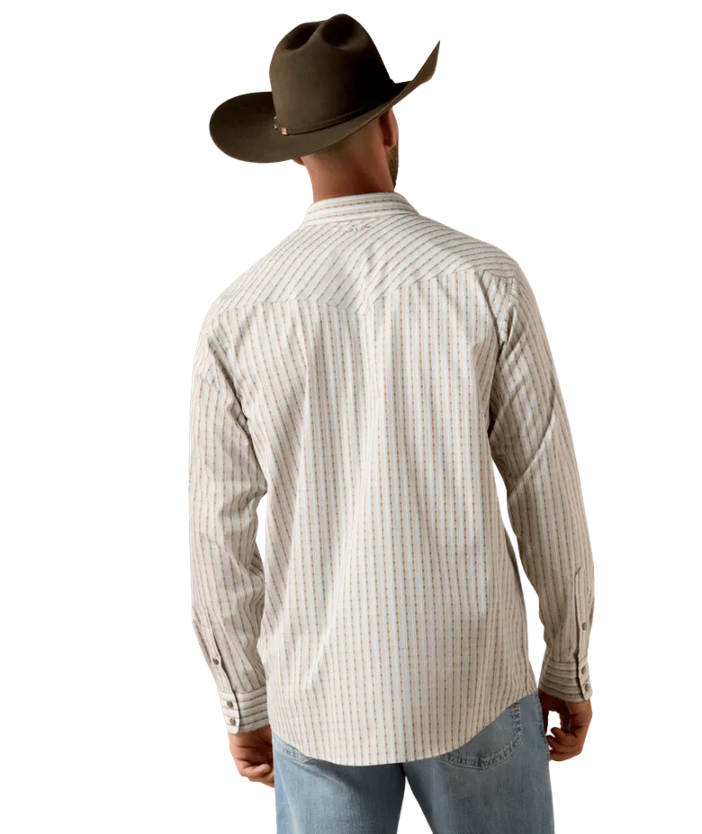 Wrinkle Free Burnard Classic Fit Snap Shirt